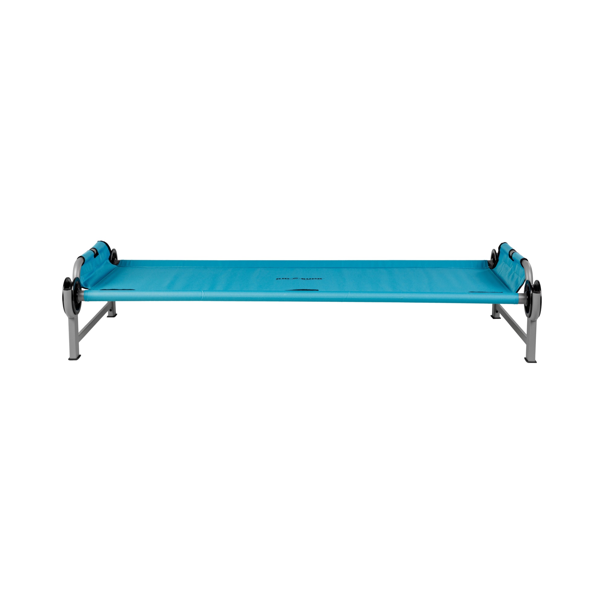 Disc-O-Bed Kid-O-Bunk Single Portable Cot — Teal Blue, Model# 31105